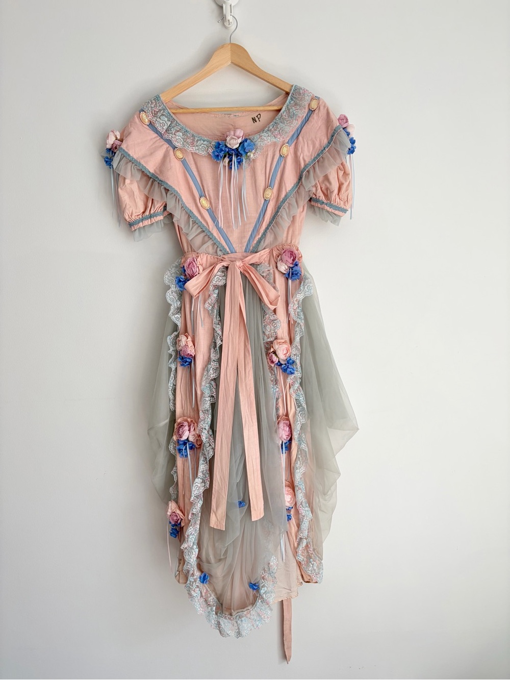 Vintage Fairycore Marie Antoinette Rococo Professional Theatrical Costume S - Picture 3 of 11
